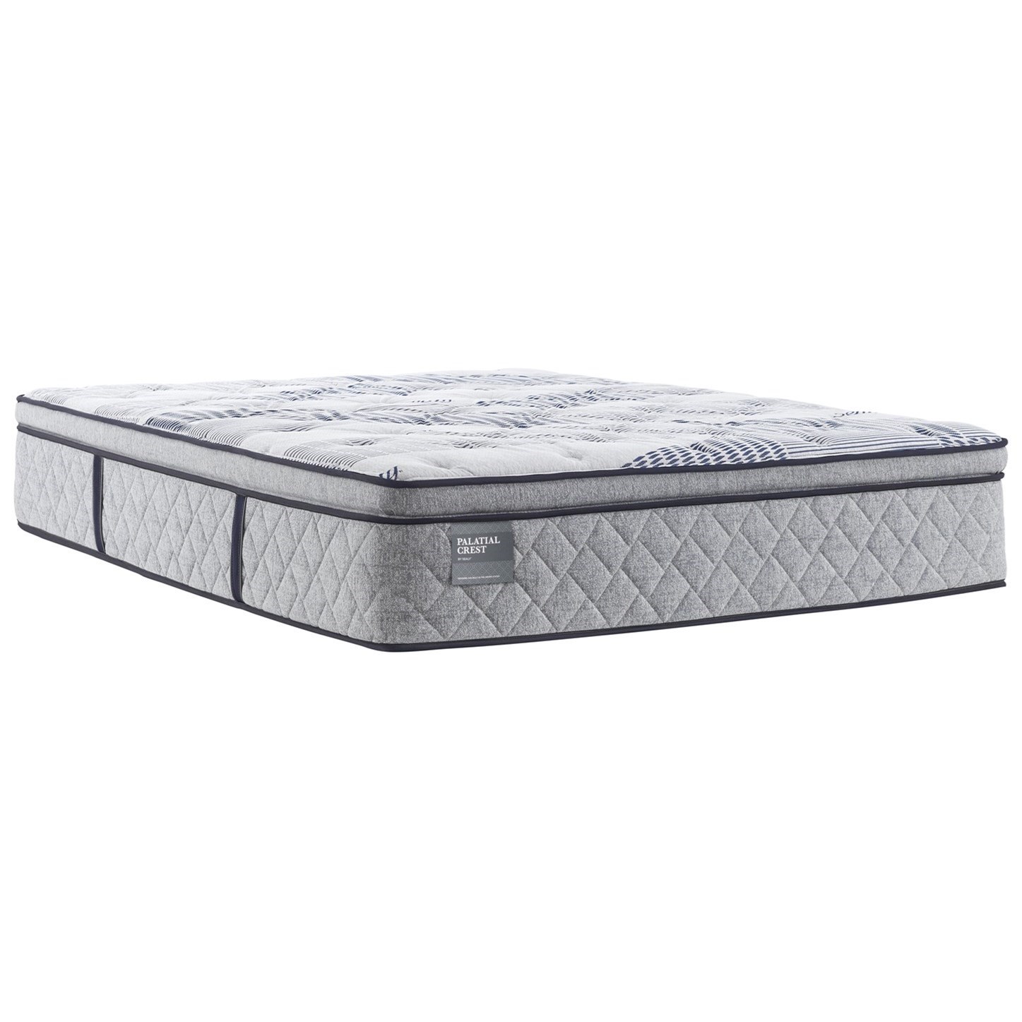 Sealy surrey lane plush pillow sale top queen mattress